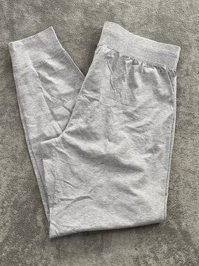 Handvaerk Joggers Men’s Size Large Gray 100% Organic Cotton Made Peru Sweatpants